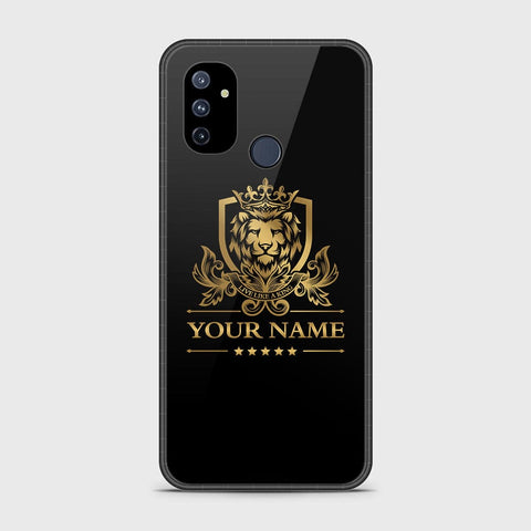 OnePlus Nord N100 Cover - Gold Series - HQ Ultra Shine Premium Infinity Glass Soft Silicon Borders Case