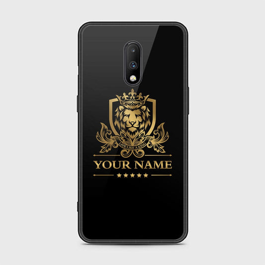OnePlus 7 Cover - Gold Series - HQ Ultra Shine Premium Infinity Glass Soft Silicon Borders Case