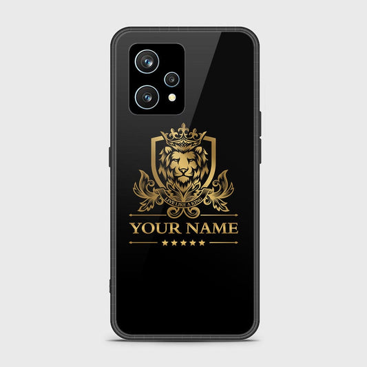 Realme 9 Pro Plus  Cover - Gold Series - HQ Ultra Shine Premium Infinity Glass Soft Silicon Borders Case