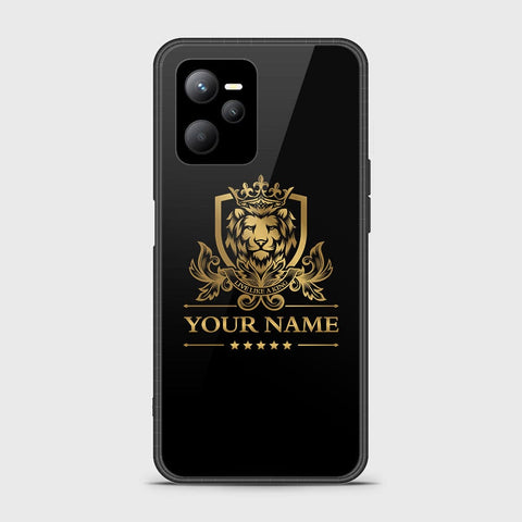 Realme 9 Pro Cover - Gold Series - HQ Ultra Shine Premium Infinity Glass Soft Silicon Borders Case