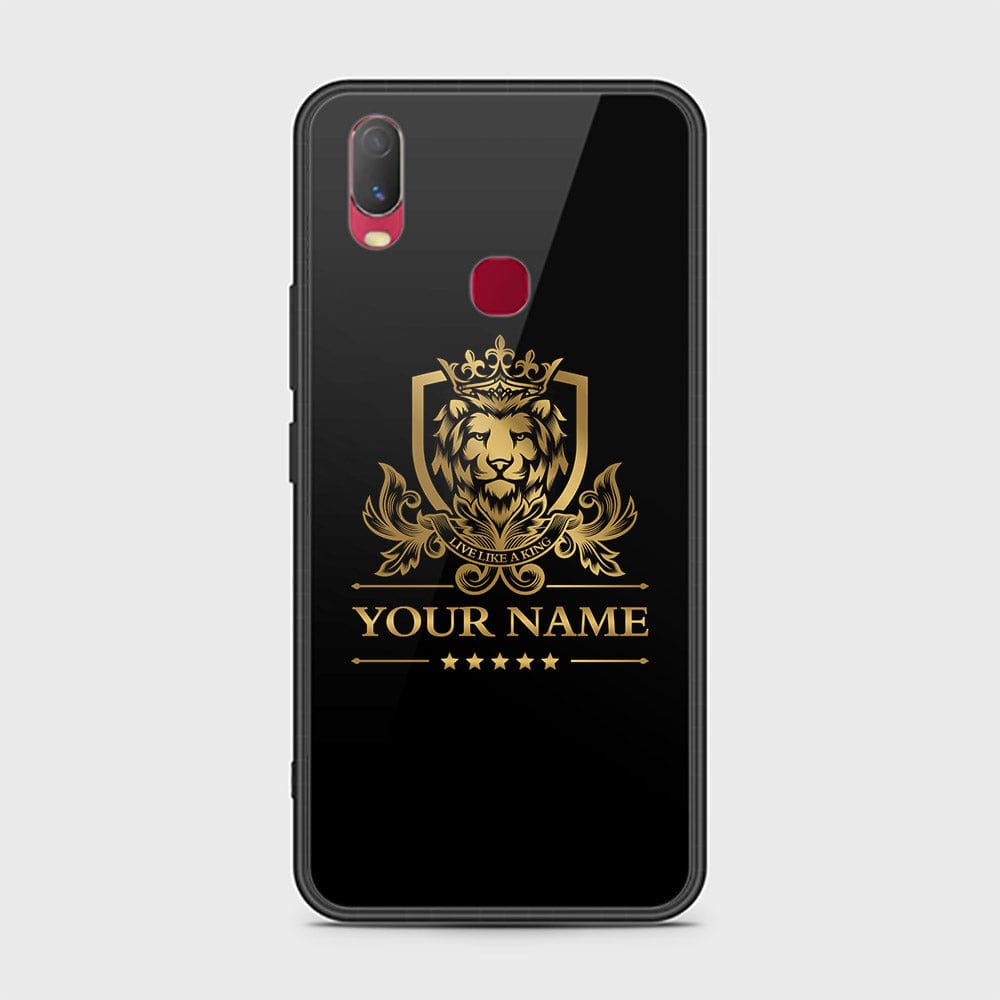 Vivo Y11 2019 Cover - Gold Series - HQ Ultra Shine Premium Infinity Glass Soft Silicon Borders Case