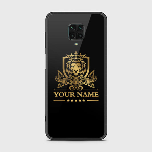 Xiaomi Redmi Note 9S Cover - Gold Series - HQ Ultra Shine Premium Infinity Glass Soft Silicon Borders Case