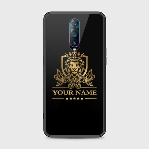 OPPO R17 Pro Cover - Gold Series - HQ Ultra Shine Premium Infinity Glass Soft Silicon Borders Case