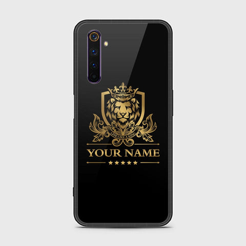 Realme 6 Pro Cover - Gold Series - HQ Ultra Shine Premium Infinity Glass Soft Silicon Borders Case