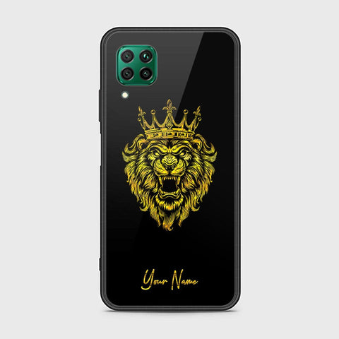 Huawei P40 Lite Cover - Gold Series - HQ Ultra Shine Premium Infinity Glass Soft Silicon Borders Case