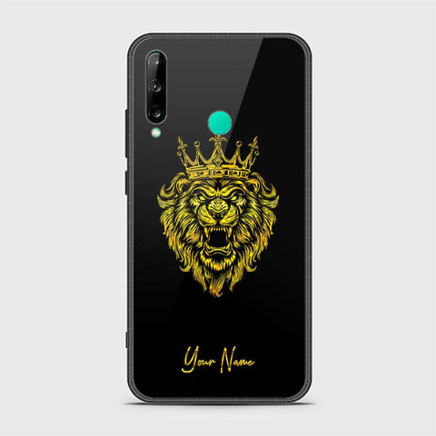 Huawei Honor 9c Cover - Gold Series - HQ Ultra Shine Premium Infinity Glass Soft Silicon Borders Case
