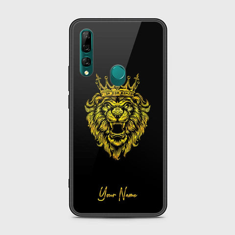 Huawei Y9 Prime 2019 Cover - Gold Series - HQ Ultra Shine Premium Infinity Glass Soft Silicon Borders Case