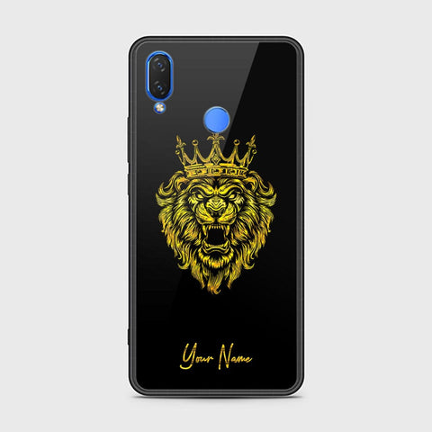 Huawei Honor Play Cover - Gold Series - HQ Ultra Shine Premium Infinity Glass Soft Silicon Borders Case