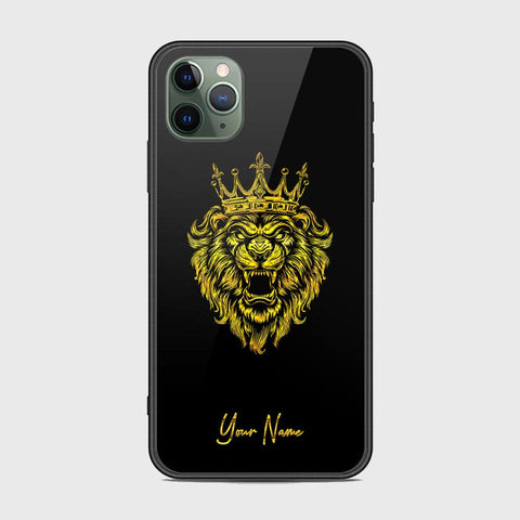 iPhone 11 Pro Cover - Gold Series - HQ Ultra Shine Premium Infinity Glass Soft Silicon Borders Case