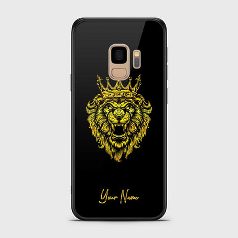 Samsung Galaxy S9 Cover - Gold Series - HQ Ultra Shine Premium Infinity Glass Soft Silicon Borders Case