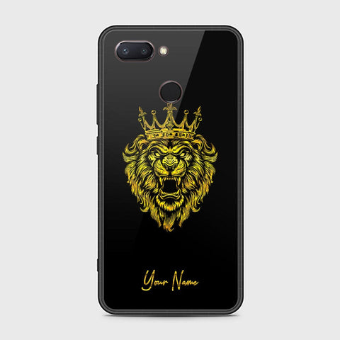 Xiaomi Mi 8 Lite Cover - Gold Series - HQ Ultra Shine Premium Infinity Glass Soft Silicon Borders Case