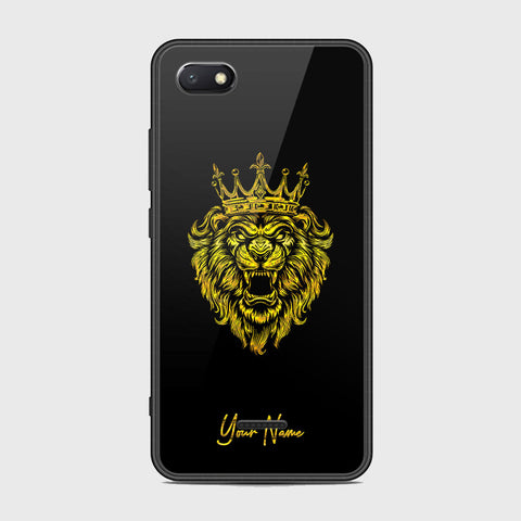 Xiaomi Redmi 6A Cover - Gold Series - HQ Ultra Shine Premium Infinity Glass Soft Silicon Borders Case