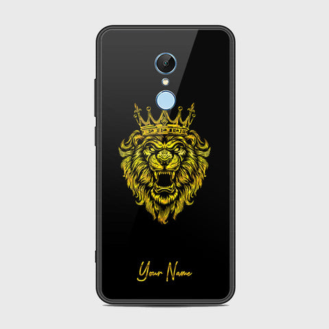 Xiaomi Redmi 5 Cover - Gold Series - HQ Ultra Shine Premium Infinity Glass Soft Silicon Borders Case