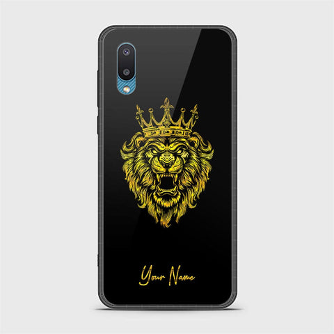 Samsung Galaxy A02 Cover - Gold Series - HQ Ultra Shine Premium Infinity Glass Soft Silicon Borders Case