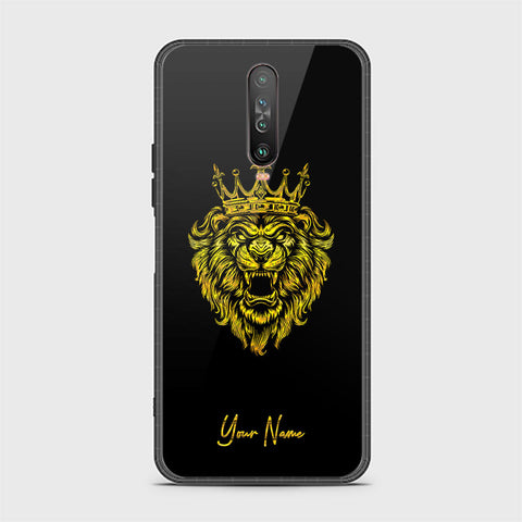 Xiaomi Redmi K30 Cover - Gold Series - HQ Ultra Shine Premium Infinity Glass Soft Silicon Borders Case