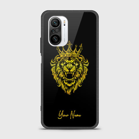 Xiaomi Redmi K40 Cover - Gold Series - HQ Ultra Shine Premium Infinity Glass Soft Silicon Borders Case