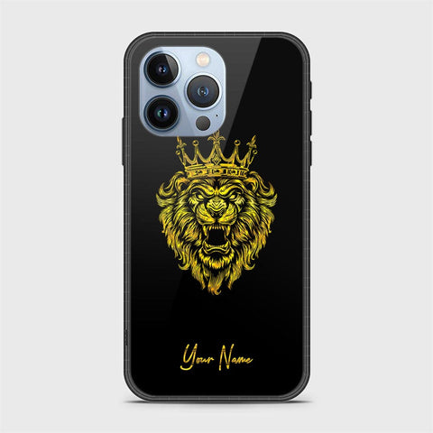 iPhone 13 Pro Cover - Gold Series - HQ Ultra Shine Premium Infinity Glass Soft Silicon Borders Case