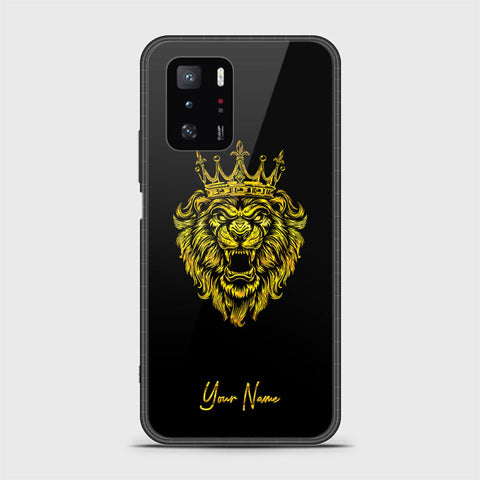 Xiaomi Poco X3 GT Cover - Gold Series - HQ Ultra Shine Premium Infinity Glass Soft Silicon Borders Case