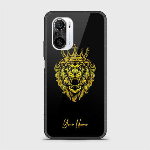 Xiaomi Poco F3 Cover - Gold Series - HQ Ultra Shine Premium Infinity Glass Soft Silicon Borders Case