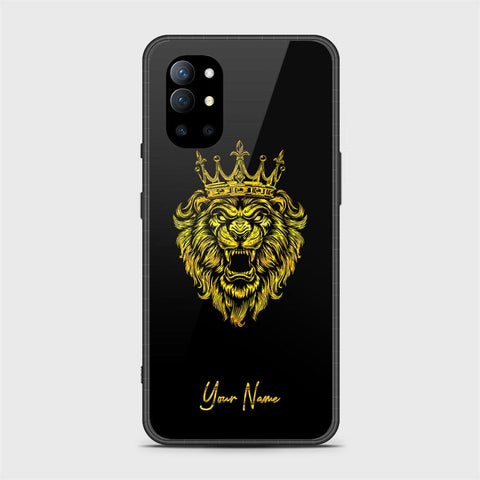 OnePlus 9R Cover - Gold Series - HQ Ultra Shine Premium Infinity Glass Soft Silicon Borders Case