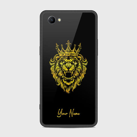 Oppo A3 Cover - Gold Series - HQ Ultra Shine Premium Infinity Glass Soft Silicon Borders Case