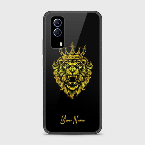 Vivo Y53s Cover - Gold Series - HQ Ultra Shine Premium Infinity Glass Soft Silicon Borders Case