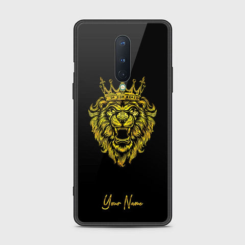 OnePlus 8 4G Cover - Gold Series - HQ Ultra Shine Premium Infinity Glass Soft Silicon Borders Case