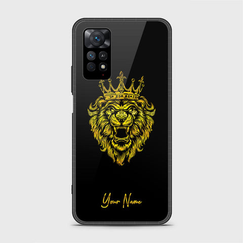 Xiaomi Redmi Note 11 E Pro Cover - Gold Series - HQ Ultra Shine Premium Infinity Glass Soft Silicon Borders Cas