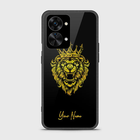 OnePlus Nord 2T Cover - Gold Series - HQ Ultra Shine Premium Infinity Glass Soft Silicon Borders Case