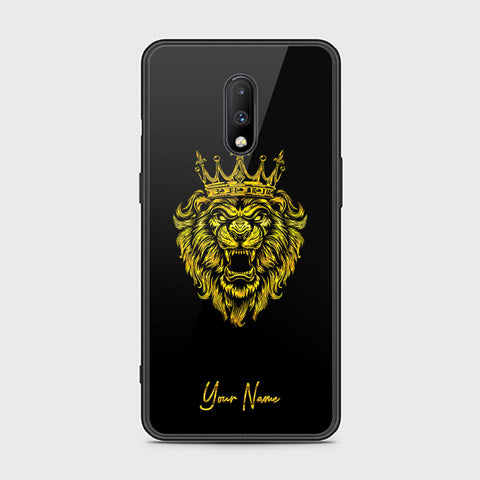 OnePlus 6T Cover - Gold Series - HQ Ultra Shine Premium Infinity Glass Soft Silicon Borders Case
