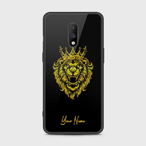 OnePlus 7 Cover - Gold Series - HQ Ultra Shine Premium Infinity Glass Soft Silicon Borders Case