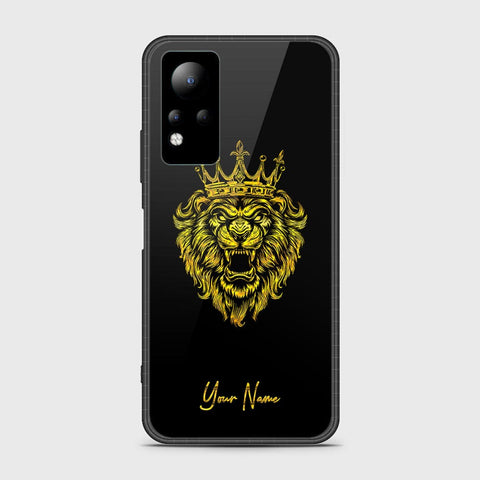 Infinix Note 11 Cover - Gold Series - HQ Ultra Shine Premium Infinity Glass Soft Silicon Borders Case