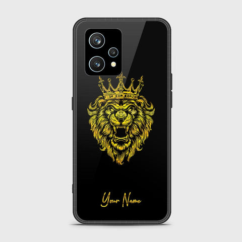Realme 9 Pro Plus  Cover - Gold Series - HQ Ultra Shine Premium Infinity Glass Soft Silicon Borders Case