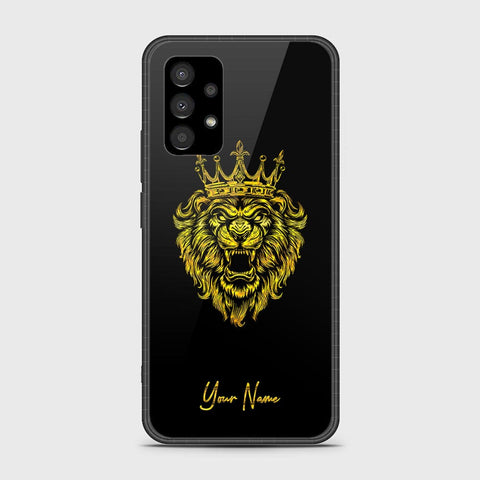 Samsung Galaxy A23 Cover - Gold Series - HQ Ultra Shine Premium Infinity Glass Soft Silicon Borders Case