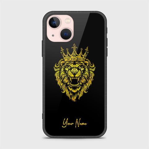 iPhone 14 Plus Cover - Gold Series - HQ Ultra Shine Premium Infinity Glass Soft Silicon Borders Case