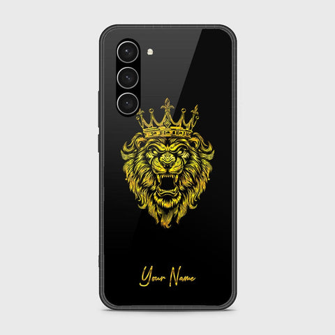 Samsung Galaxy S23 5G Cover - Gold Series - HQ Ultra Shine Premium Infinity Glass Soft Silicon Borders Case