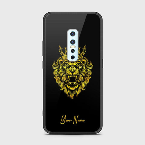 Vivo V17 Pro Cover - Gold Series - HQ Ultra Shine Premium Infinity Glass Soft Silicon Borders Case