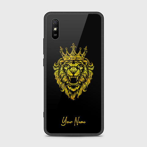 Xiaomi Redmi 9A Cover - Gold Series - HQ Ultra Shine Premium Infinity Glass Soft Silicon Borders Case