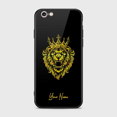 iPhone 6s Plus / 6 Plus Cover - Gold Series - HQ Ultra Shine Premium Infinity Glass Soft Silicon Borders Case