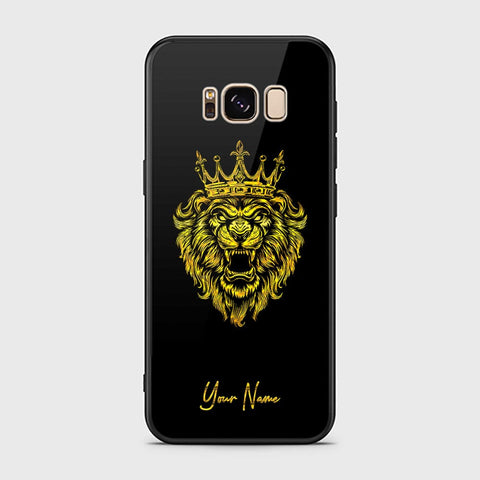 Samsung Galaxy S8 Cover - Gold Series - HQ Ultra Shine Premium Infinity Glass Soft Silicon Borders Case