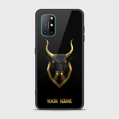 OnePlus 8T Cover - Gold Series - HQ Ultra Shine Premium Infinity Glass Soft Silicon Borders Case