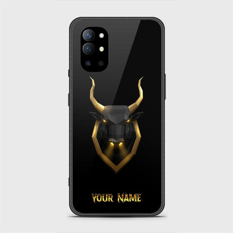 OnePlus 9R Cover - Gold Series - HQ Ultra Shine Premium Infinity Glass Soft Silicon Borders Case