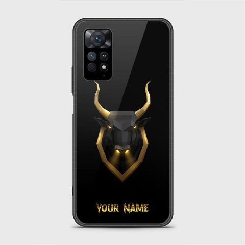 Xiaomi Redmi Note 11 E Pro Cover - Gold Series - HQ Ultra Shine Premium Infinity Glass Soft Silicon Borders Cas