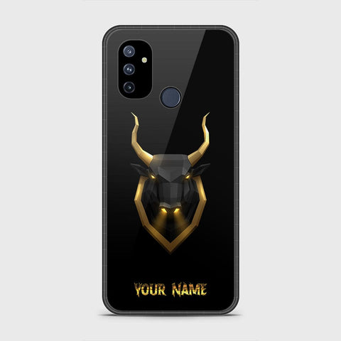 OnePlus Nord N100 Cover - Gold Series - HQ Ultra Shine Premium Infinity Glass Soft Silicon Borders Case