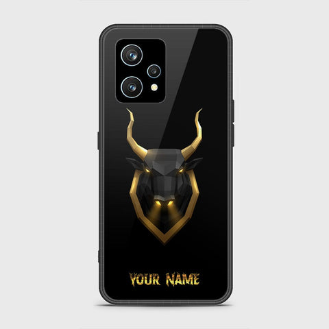 Realme 9 Pro Plus  Cover - Gold Series - HQ Ultra Shine Premium Infinity Glass Soft Silicon Borders Case