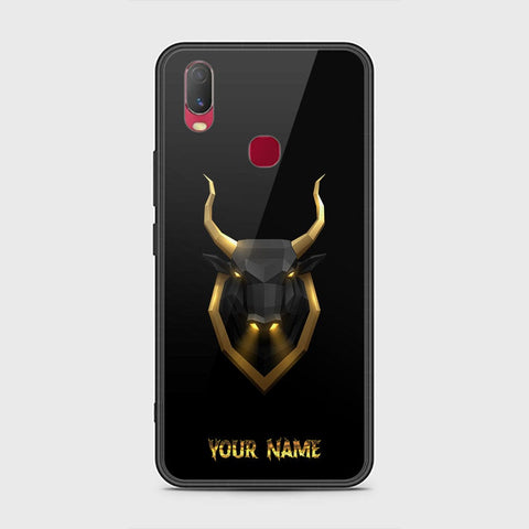 Vivo Y11 2019 Cover - Gold Series - HQ Ultra Shine Premium Infinity Glass Soft Silicon Borders Case