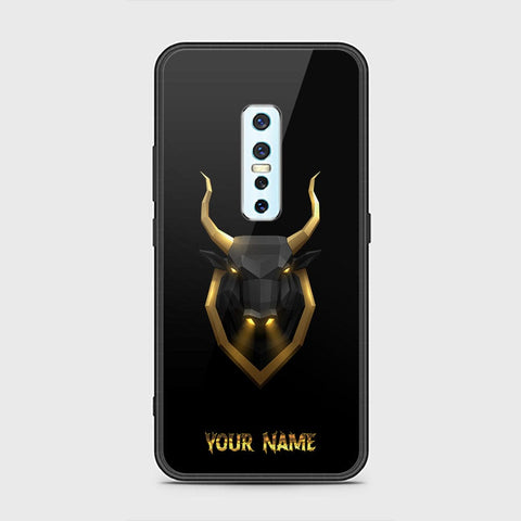 Vivo V17 Pro Cover - Gold Series - HQ Ultra Shine Premium Infinity Glass Soft Silicon Borders Case