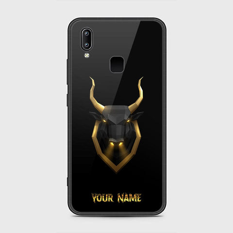 Vivo Y85 Cover - Gold Series - HQ Ultra Shine Premium Infinity Glass Soft Silicon Borders Case