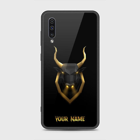 Samsung Galaxy A30s Cover - Gold Series - HQ Ultra Shine Premium Infinity Glass Soft Silicon Borders Case