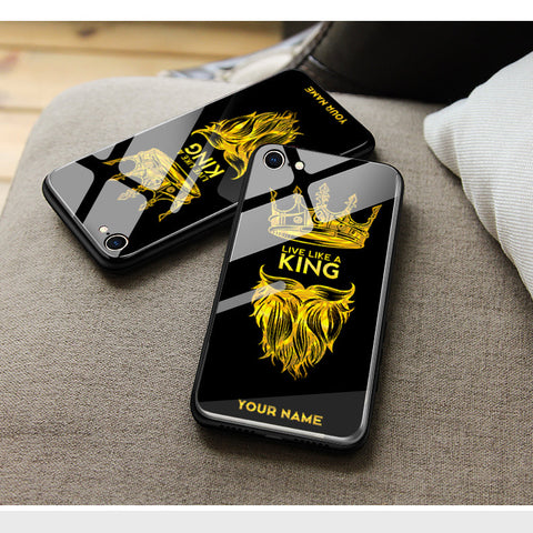 Tecno Pop 7 Pro Cover- Gold Series - HQ Ultra Shine Premium Infinity Glass Soft Silicon Borders Case